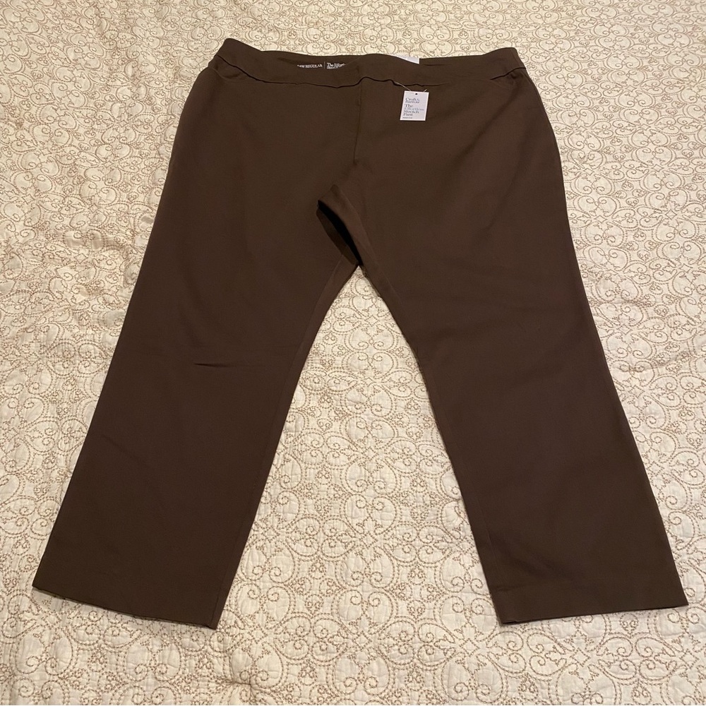 NWT Croft & Barrow Women’s Woven Pants Size 24W Regular